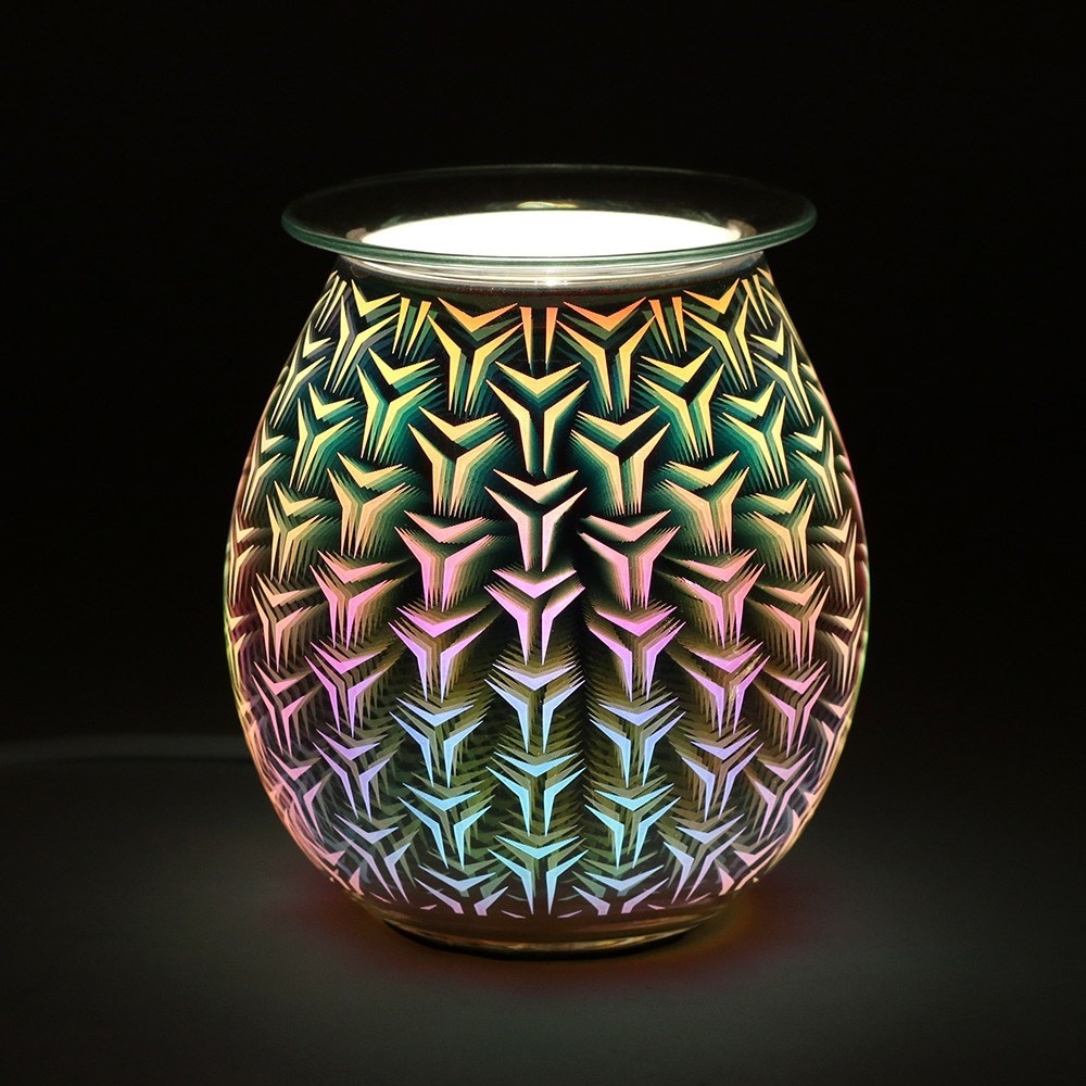 Electric Burner - Geometric Light up Oil Burner
